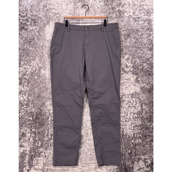 Bird Dogs Pants 38 x 31 Mens Gray Lined Slim Fit Chino